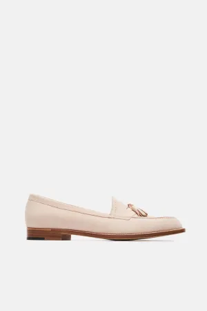 Aldena Loafer - Nude Suede