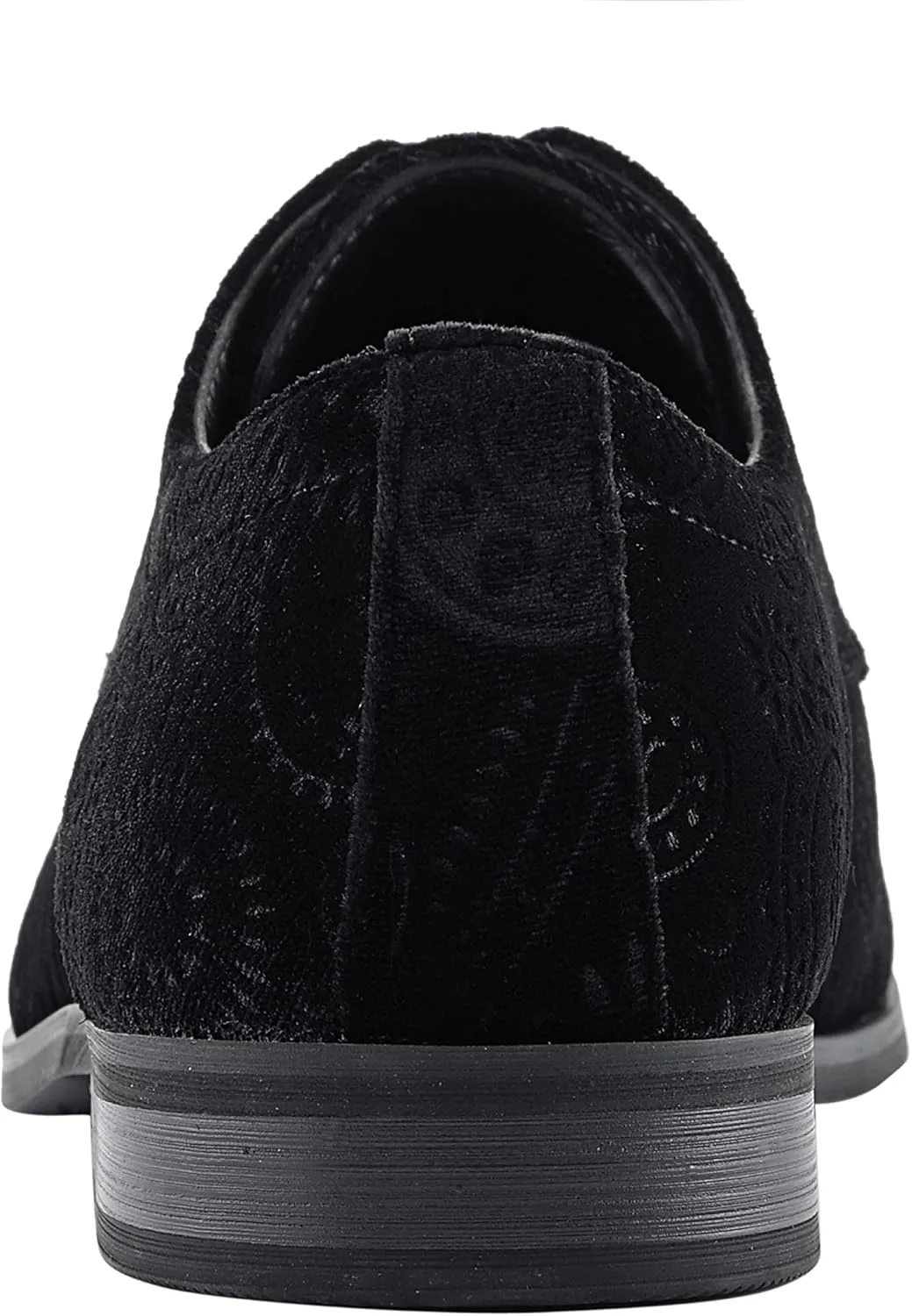 Amali Chadwick, Mens Dress Shoes - Lace Up Oxford Shoes for Men - Tuxedo Shoes, Paisley Pattern, Metal Tip, Mens Designer Shoes