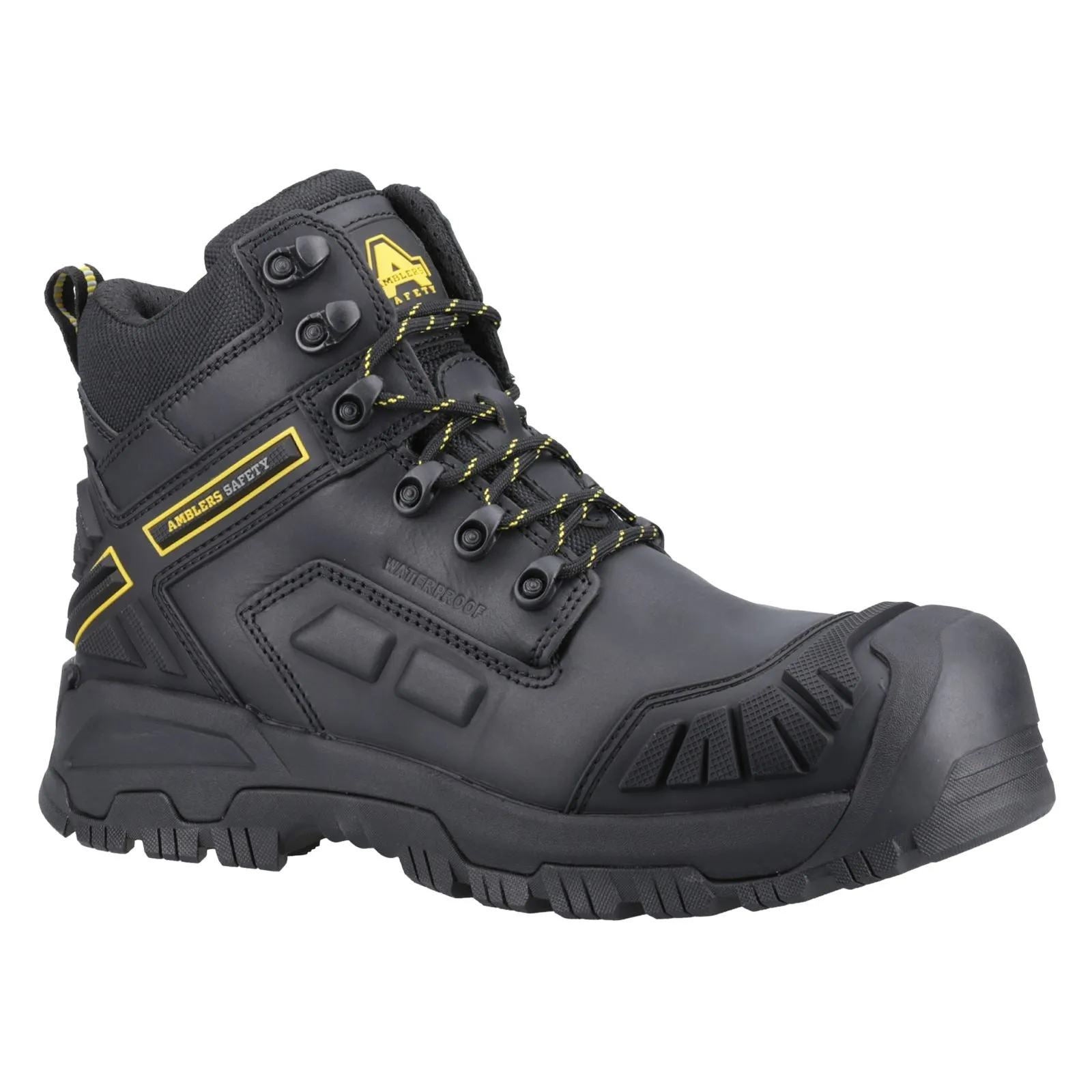 Amblers Safety Men's AS962C Flare Safety Boot in Black