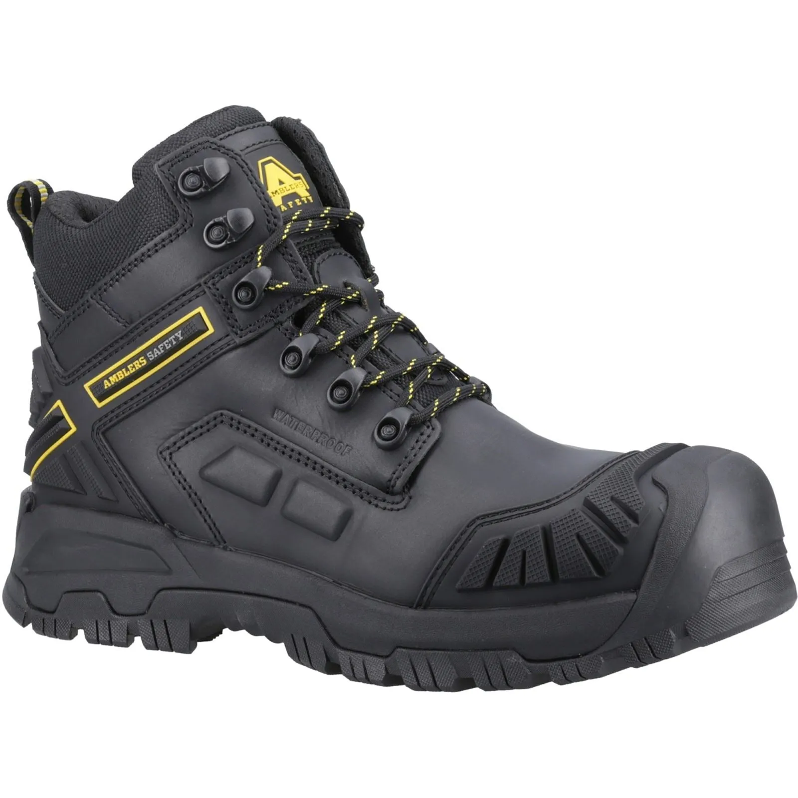 Amblers Safety Men's AS962C Flare Safety Boot in Black