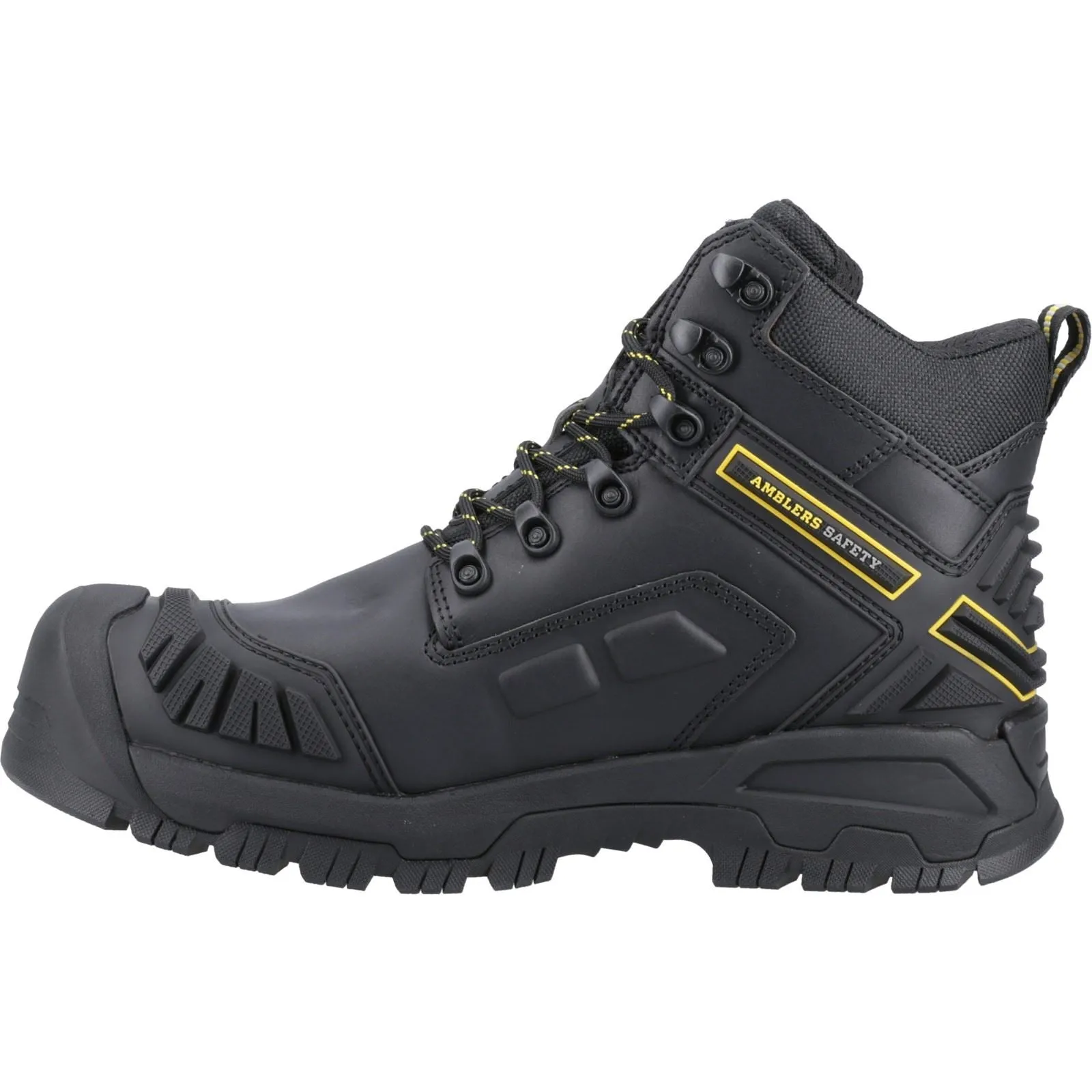 Amblers Safety Men's AS962C Flare Safety Boot in Black