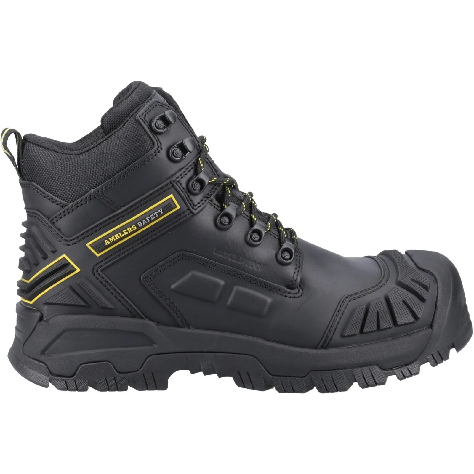 Amblers Safety Men's AS962C Flare Safety Boot in Black