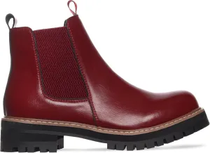 AQUA DIVA Savannah Women's White Waterproof Insulated Chelsea Ankle Boot