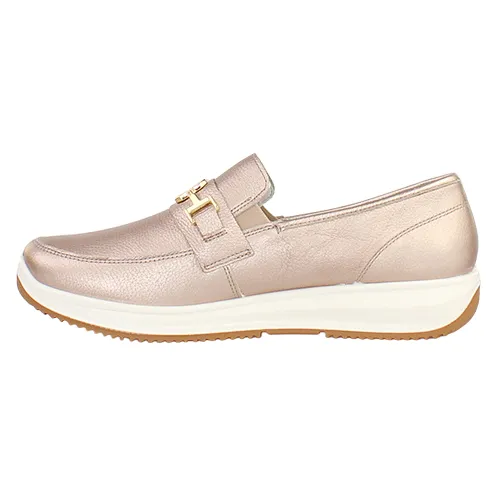 Ara Ladies Loafers - 25528-08 - Gold