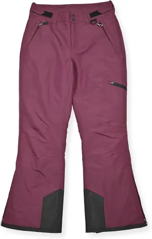 Arctic Quest Women's Snow Ski Pants Water Resistant Softshell Insulated Flare for Snowboarding Hiking Winter Outdoor Pants