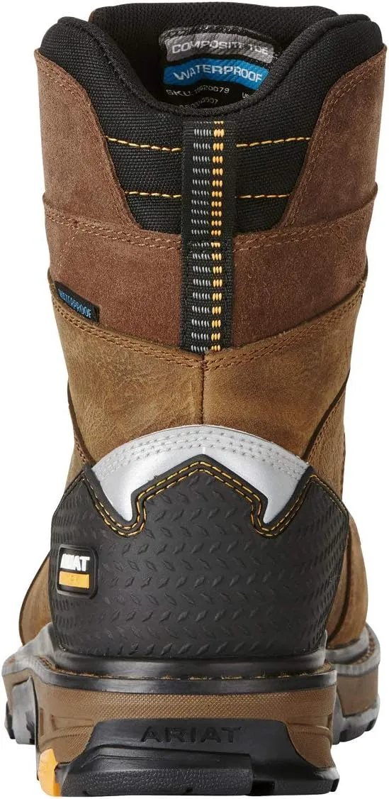 ARIAT Intrepid 8" Waterproof Composite Toe Work Boot - Men's Leather Work Boots