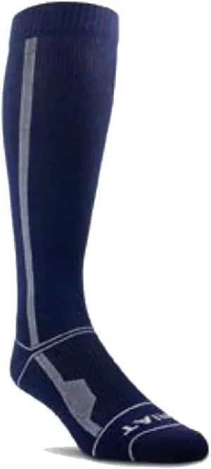 ARIAT Unisex Performance Compression Moisture-wicking Reinforced Seamless Toe Socks with Arch Support