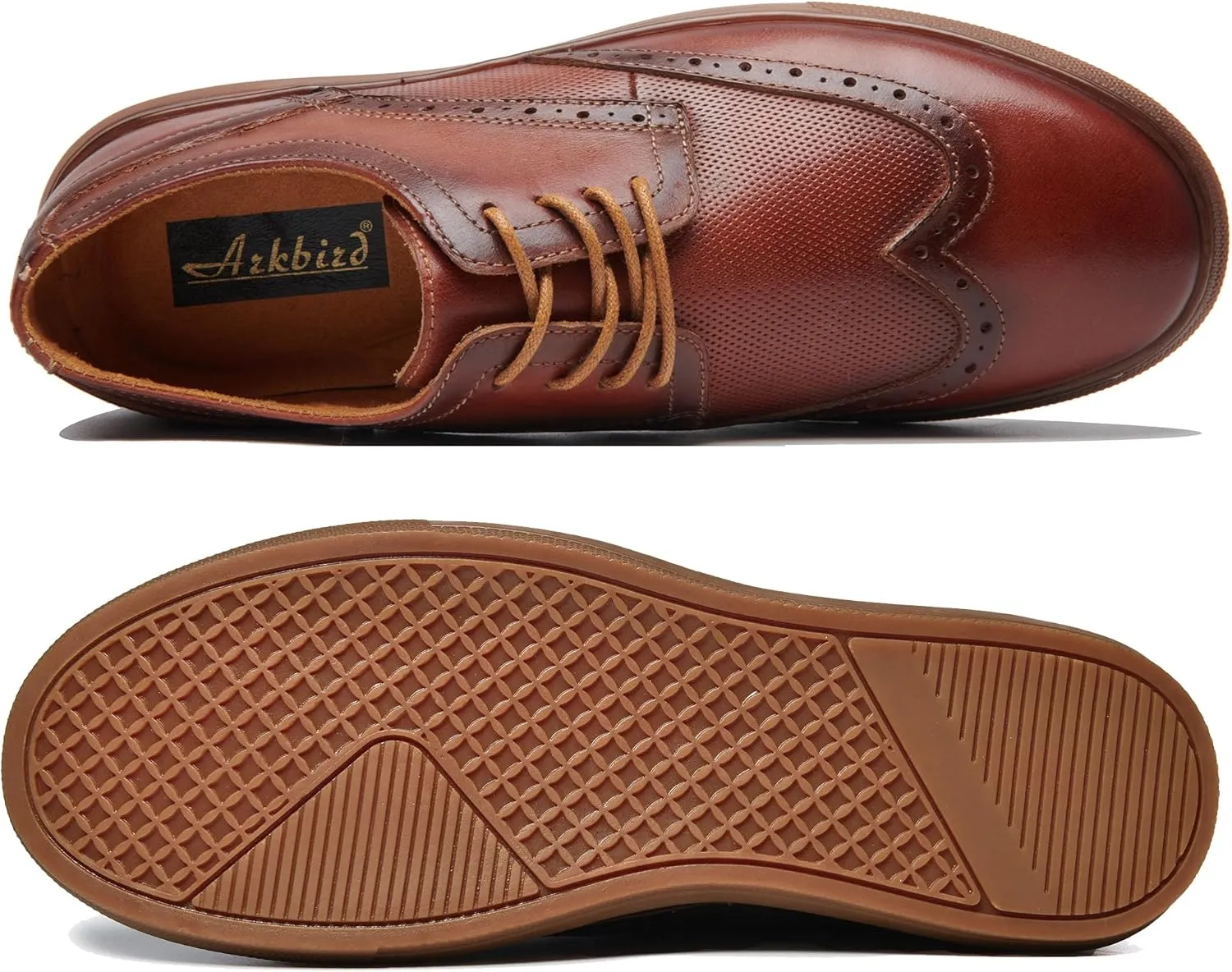 Arkbird Mens Fashion Sneakers Classic Casual Shoes Stylish Lace-up Oxford Shoes for Men