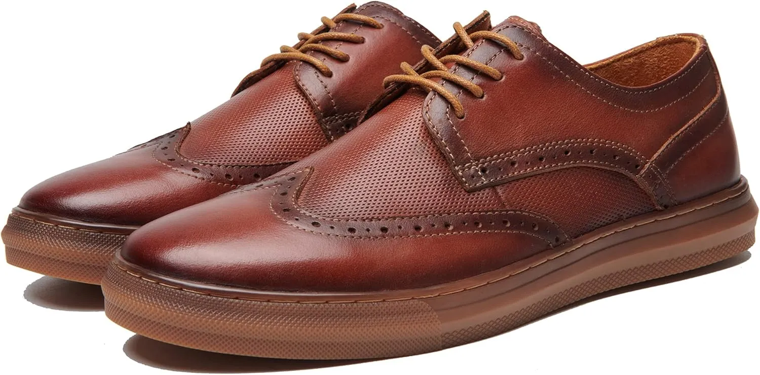 Arkbird Mens Fashion Sneakers Classic Casual Shoes Stylish Lace-up Oxford Shoes for Men