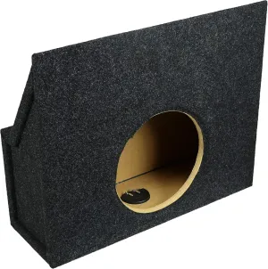 Atrend Bbox Vented 6” x 9” Pro Audio Tuned Speaker Subwoofer Enclosures - Designed, Engineered in USA - Improve Audio Quality, Sound & Bass - Nickle Finish Terminals