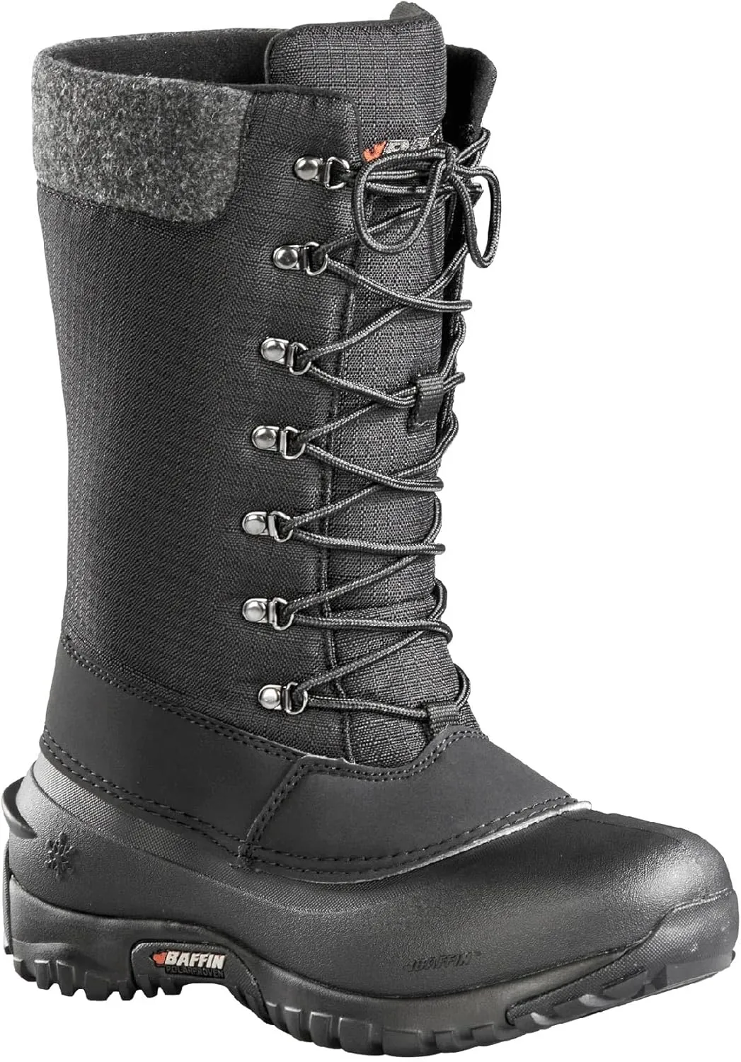 Baffin Women's JESS Tall Waterproof Insulated Lightweight Tundra-Rated Cold Weather Snowshoe Compatible Winter Snow Boots