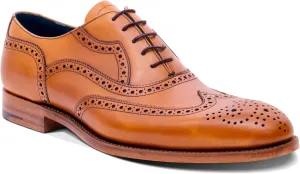 BARKER Bladen Men's Handmade Leather Brogue Oxford Dress Shoes – Premium Formal Footwear for Men