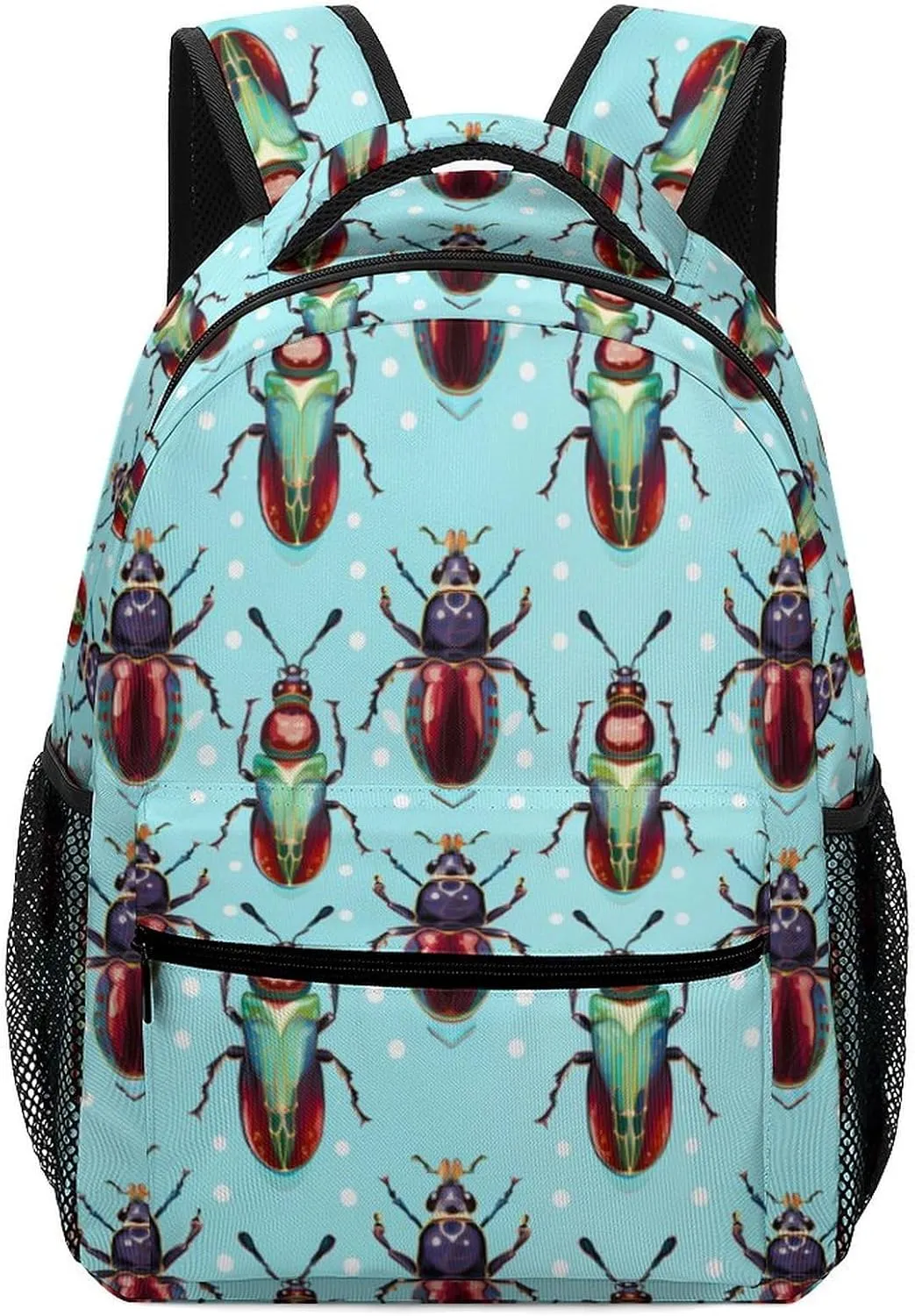 Beetles and Insects Unisex Causal Backpack Lightweight Daypack Classic Shoulder Bag for Men Women Travel Work