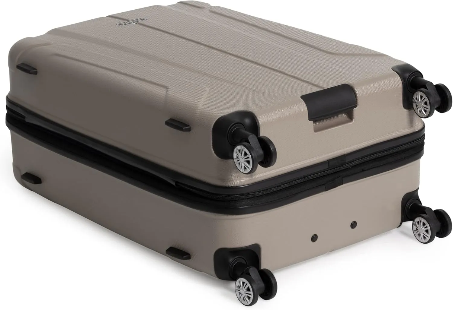 Ben Sherman Derby Spinner Travel Upright Luggage, Champagne, 28-Inch Checked