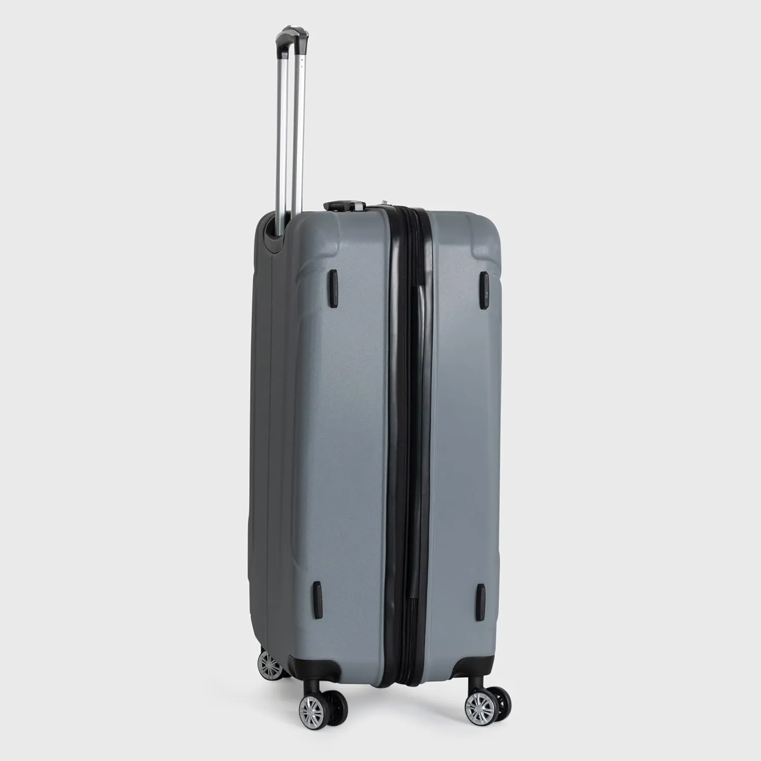 Ben Sherman Derby Spinner Travel Upright Luggage, Graphite, 28-Inch Checked