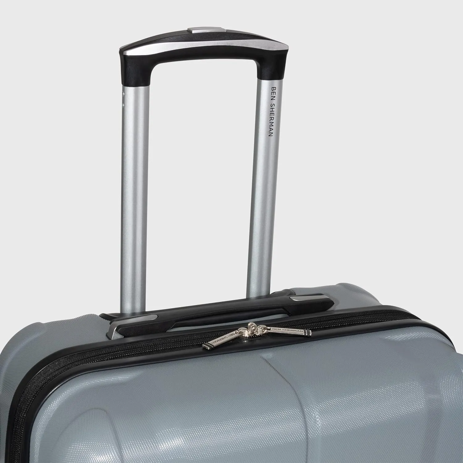 Ben Sherman Derby Spinner Travel Upright Luggage, Graphite, 28-Inch Checked