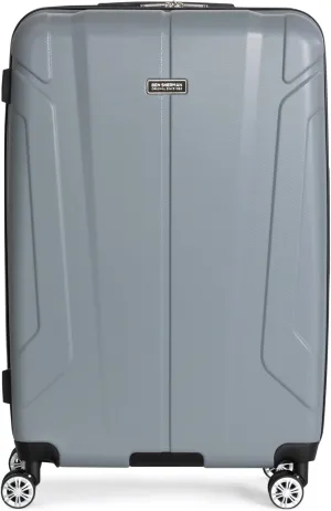 Ben Sherman Derby Spinner Travel Upright Luggage, Graphite, 28-Inch Checked