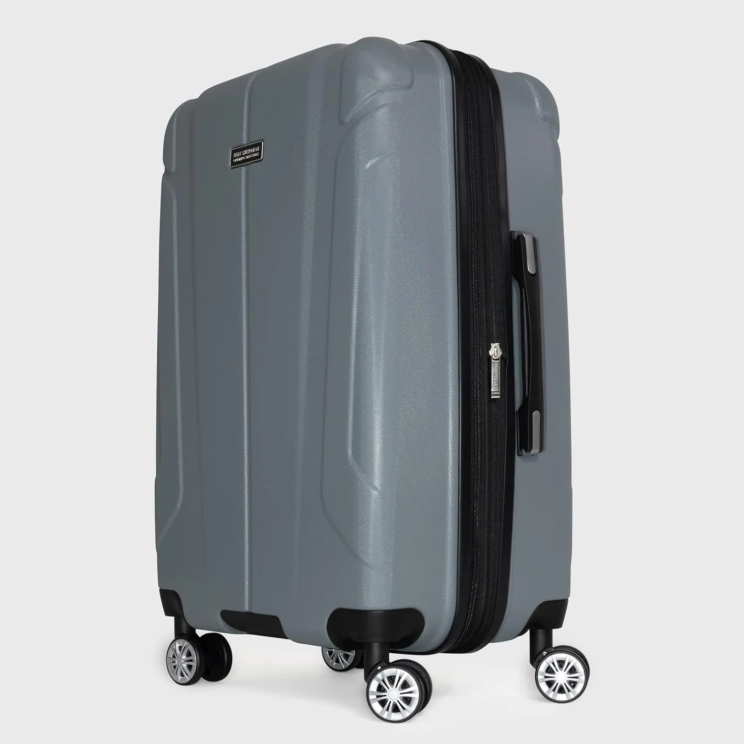 Ben Sherman Derby Spinner Travel Upright Luggage, Graphite, 28-Inch Checked