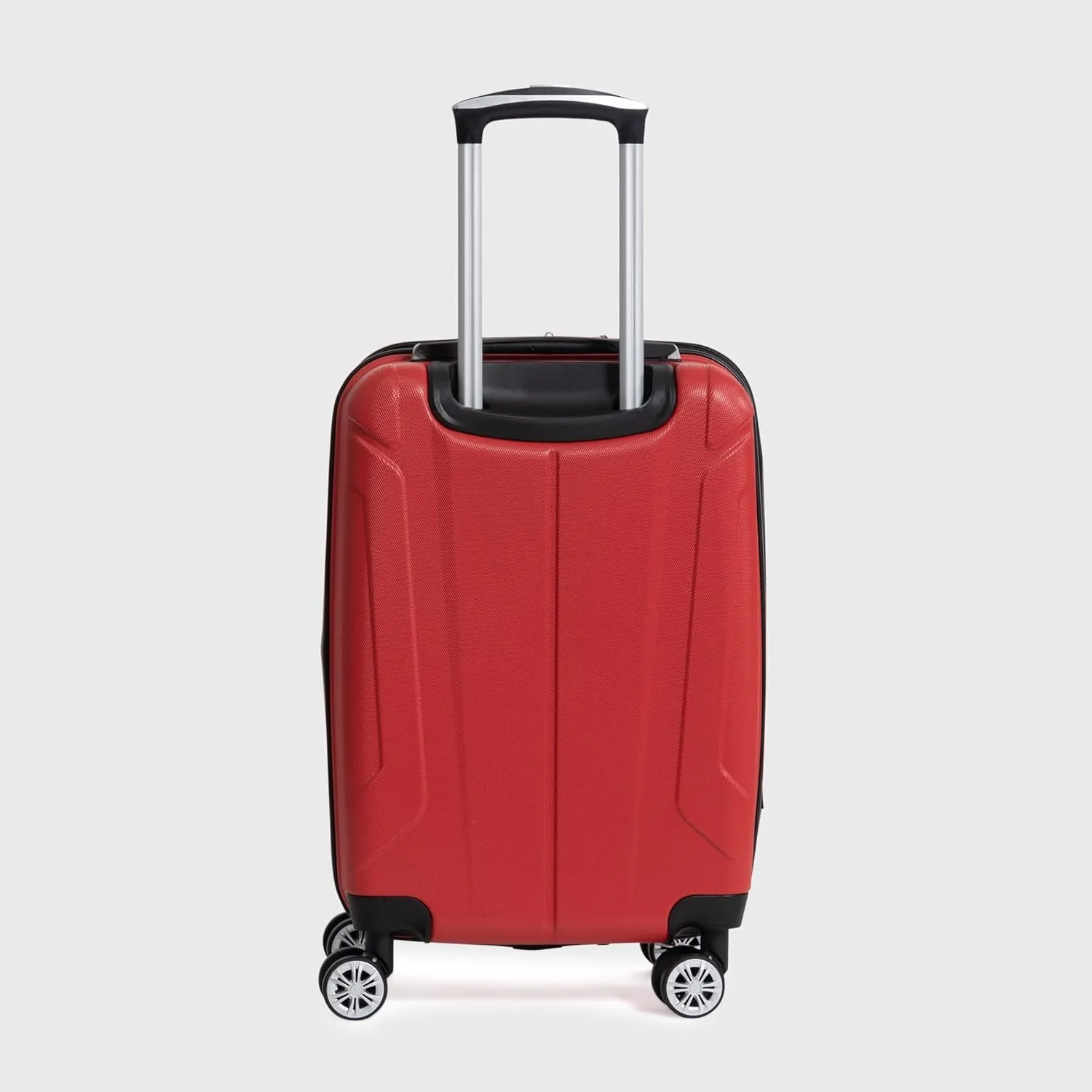 Ben Sherman Derby Spinner Travel Upright Luggage, Lipstick Red, 20-Inch Carry On