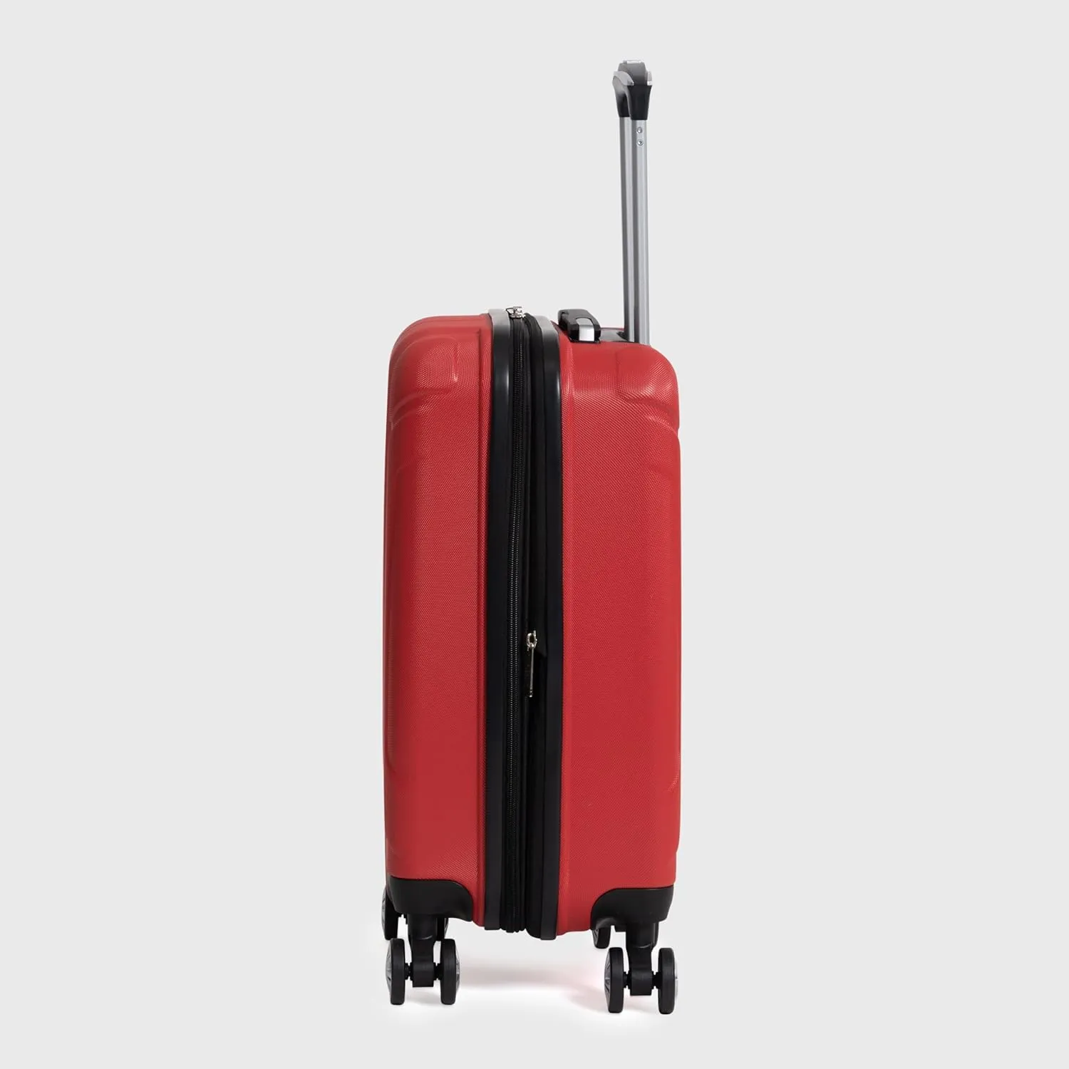 Ben Sherman Derby Spinner Travel Upright Luggage, Lipstick Red, 20-Inch Carry On