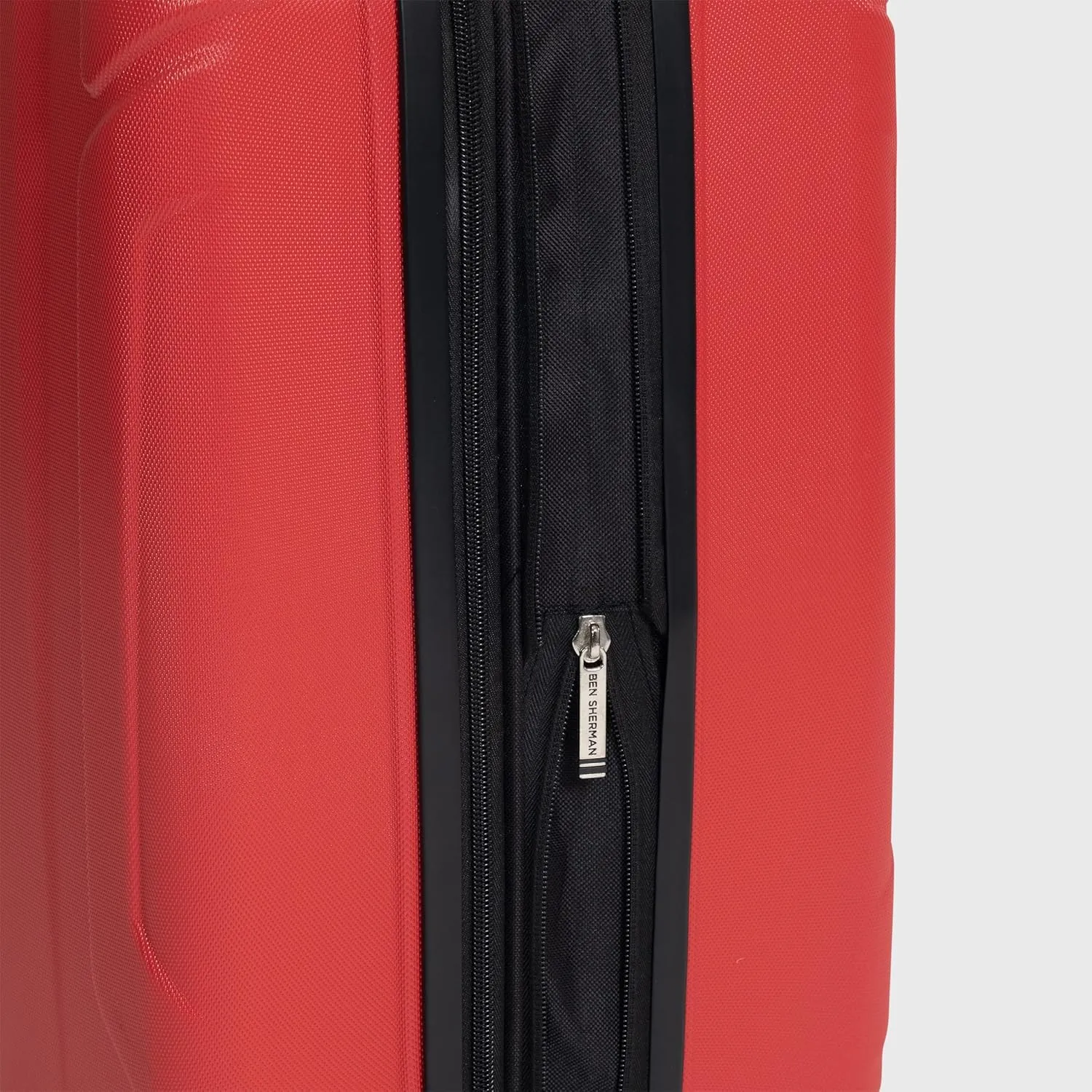 Ben Sherman Derby Spinner Travel Upright Luggage, Lipstick Red, 20-Inch Carry On