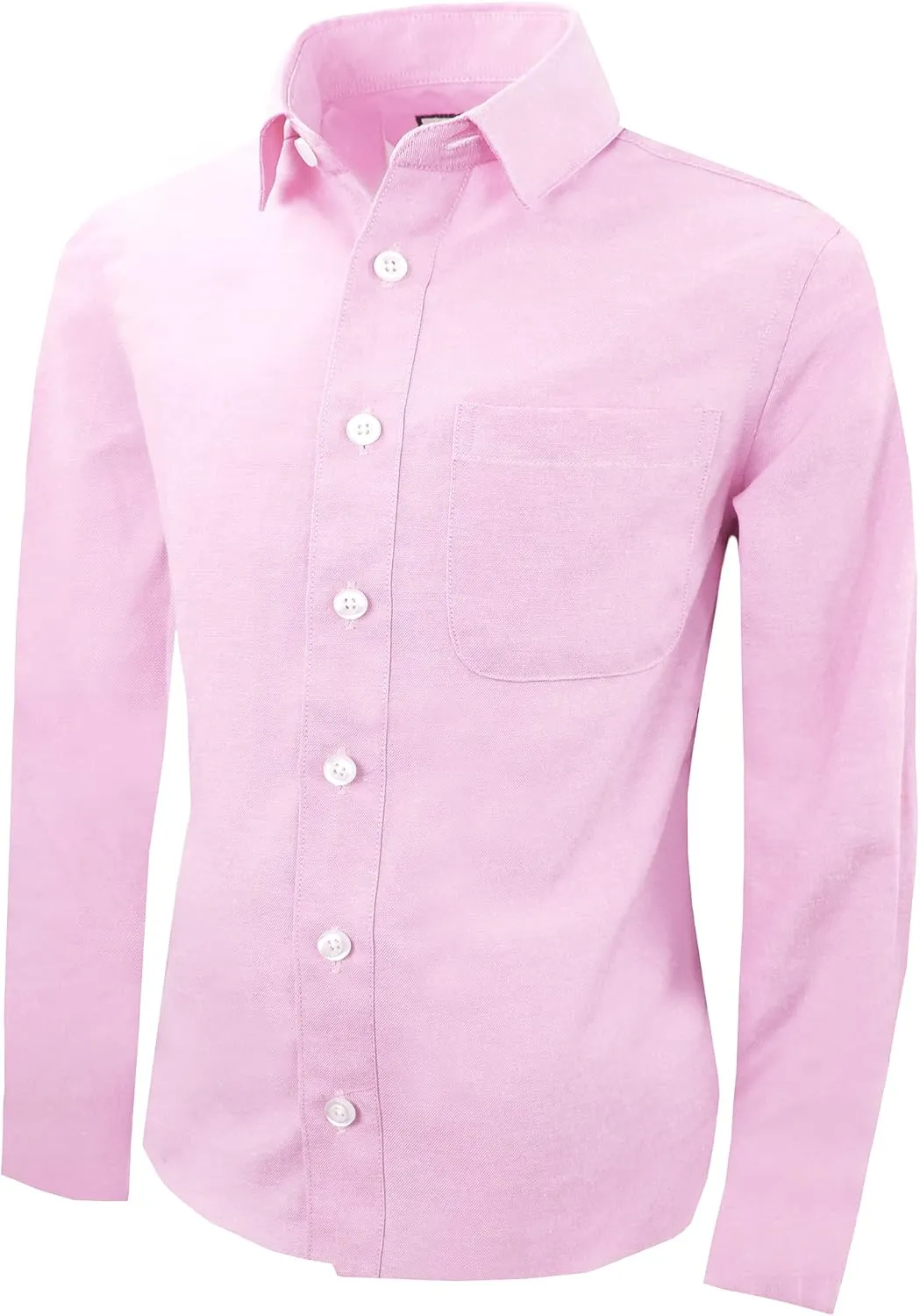 Black n Bianco Boys' Signature Oxford Long Sleeve Dress Shirt