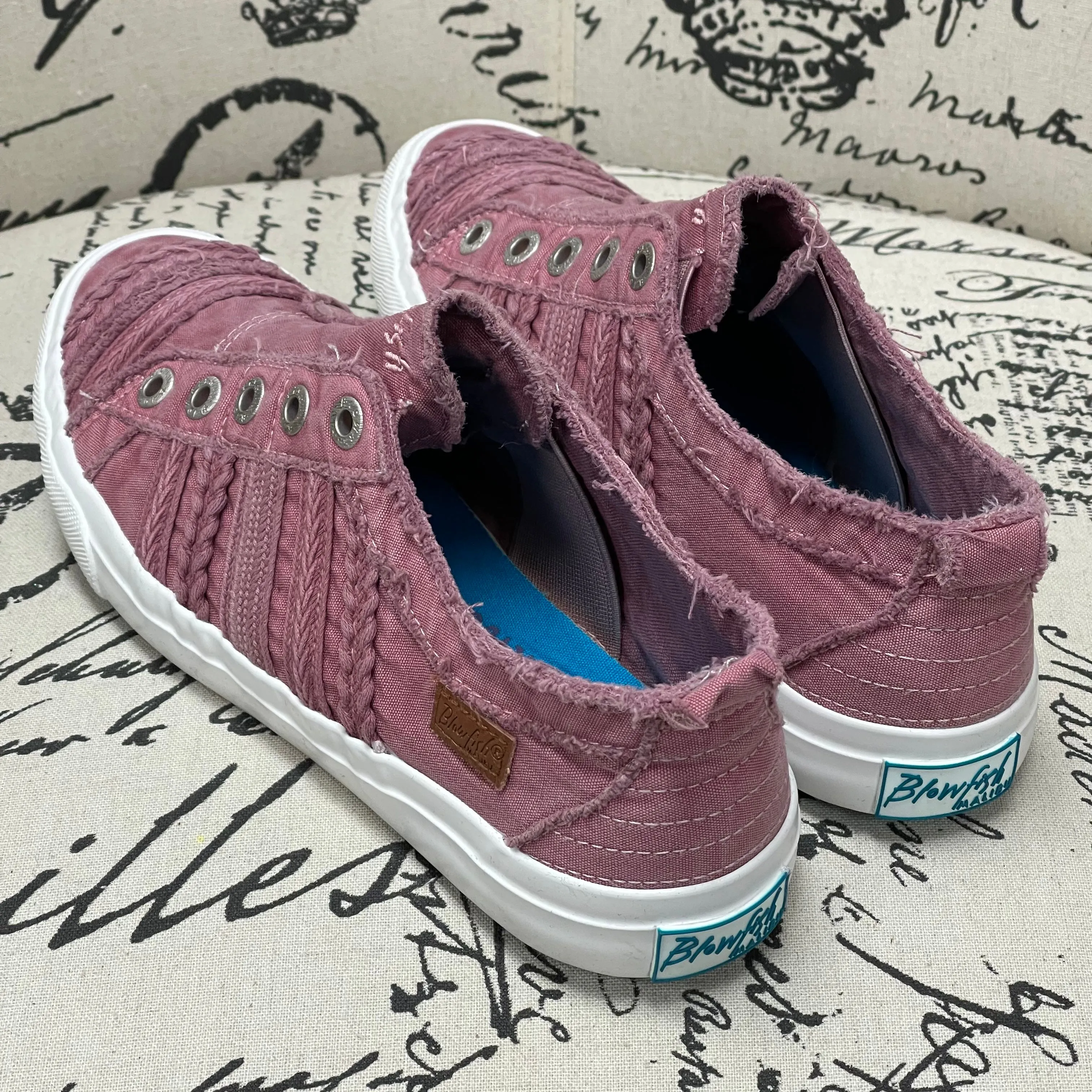 Blowfish Parlane Acai Color Washed Canvas Sneaker