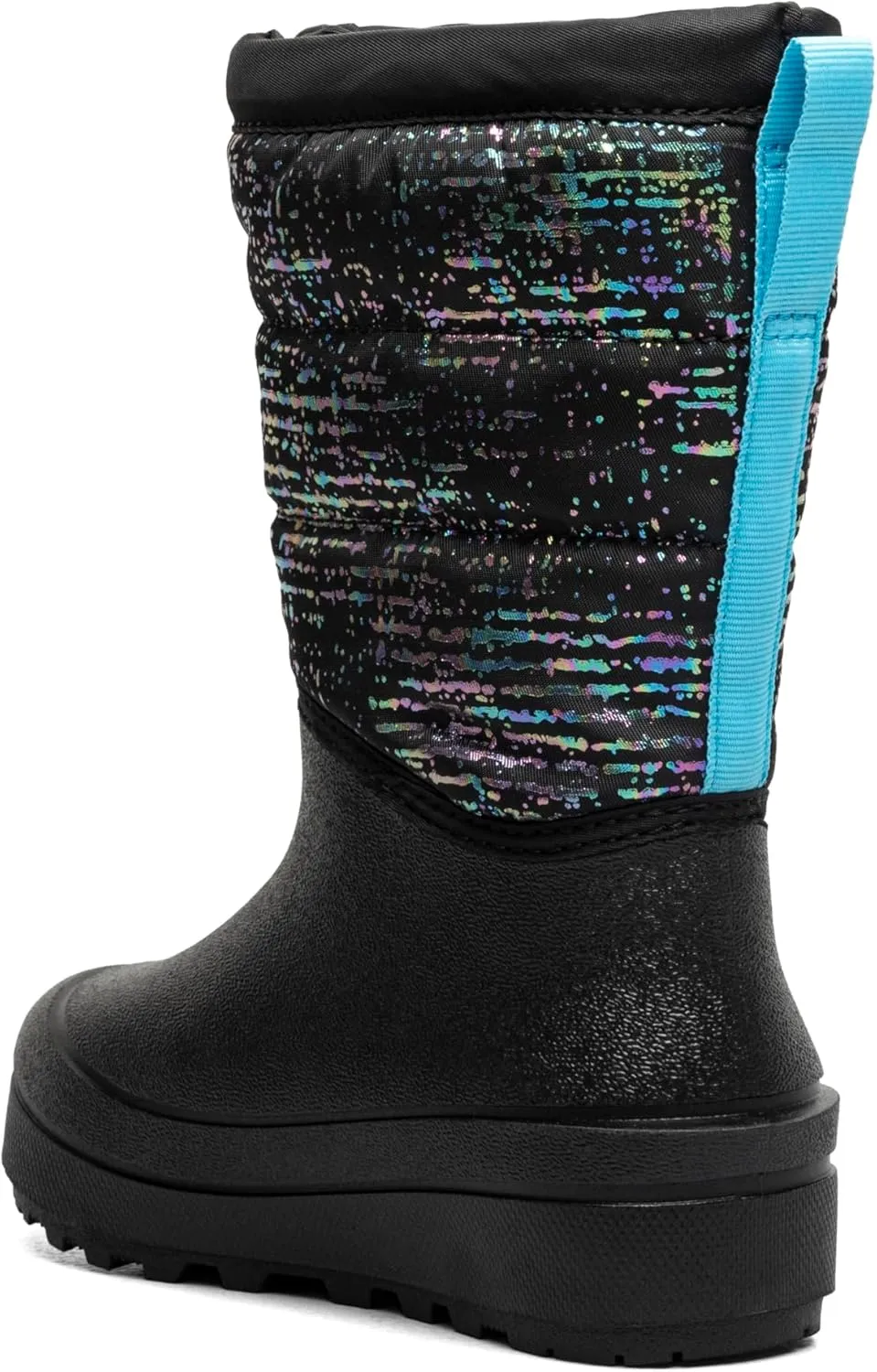 BOGS Unisex-Child Snow Shell Zip-Metallic Stripes (Toddler/Little Big Kid) Boot