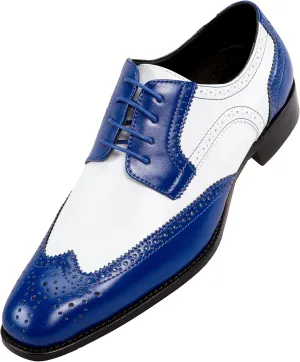 Bolano Elwyn, Men's Dress Shoes - Oxford & Wingtip - Spectator Two-Tone, Lace Up, Brogue Formal Shoes