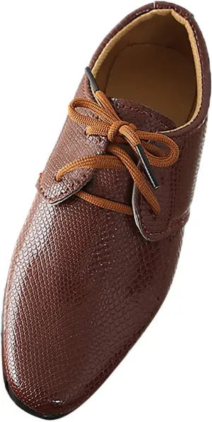 Boys Dress Shoes Toddler Kids Baby British Style Casual Shoes Uniform Oxford Wedding Dance Party School Shoes Performance