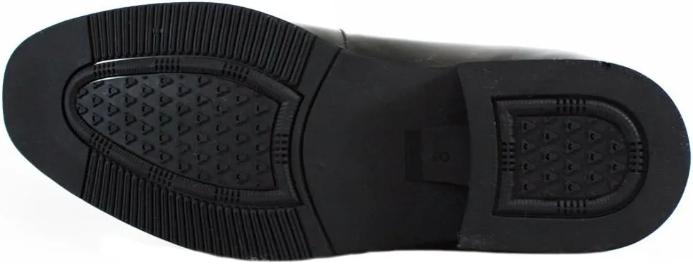 CALTO Men's Invisible Height Increasing Elevator Shoes - Black Premium Leather Lace-up Formal Dress Oxfords - 3 Inches Taller - G8082 - Size 11.5 D(M) US