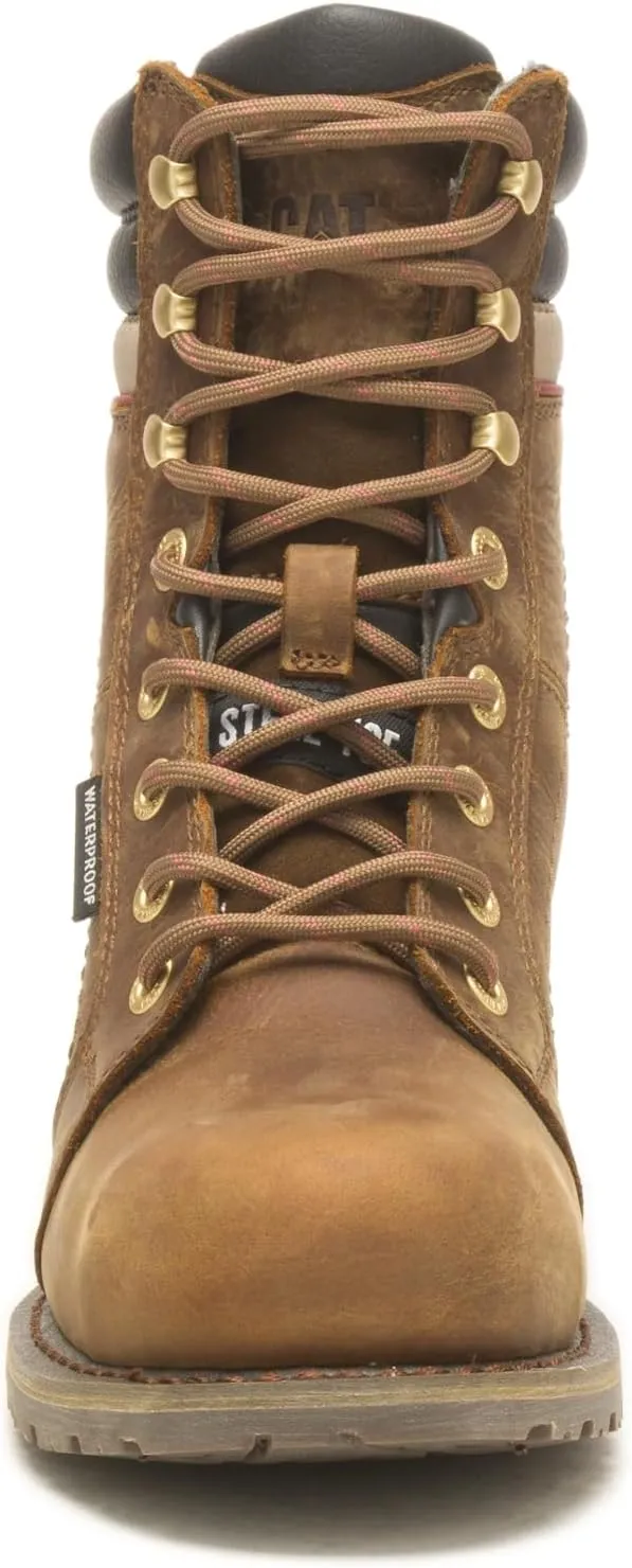 Cat Footwear Women's Echo Waterproof Steel Toe Work Boot