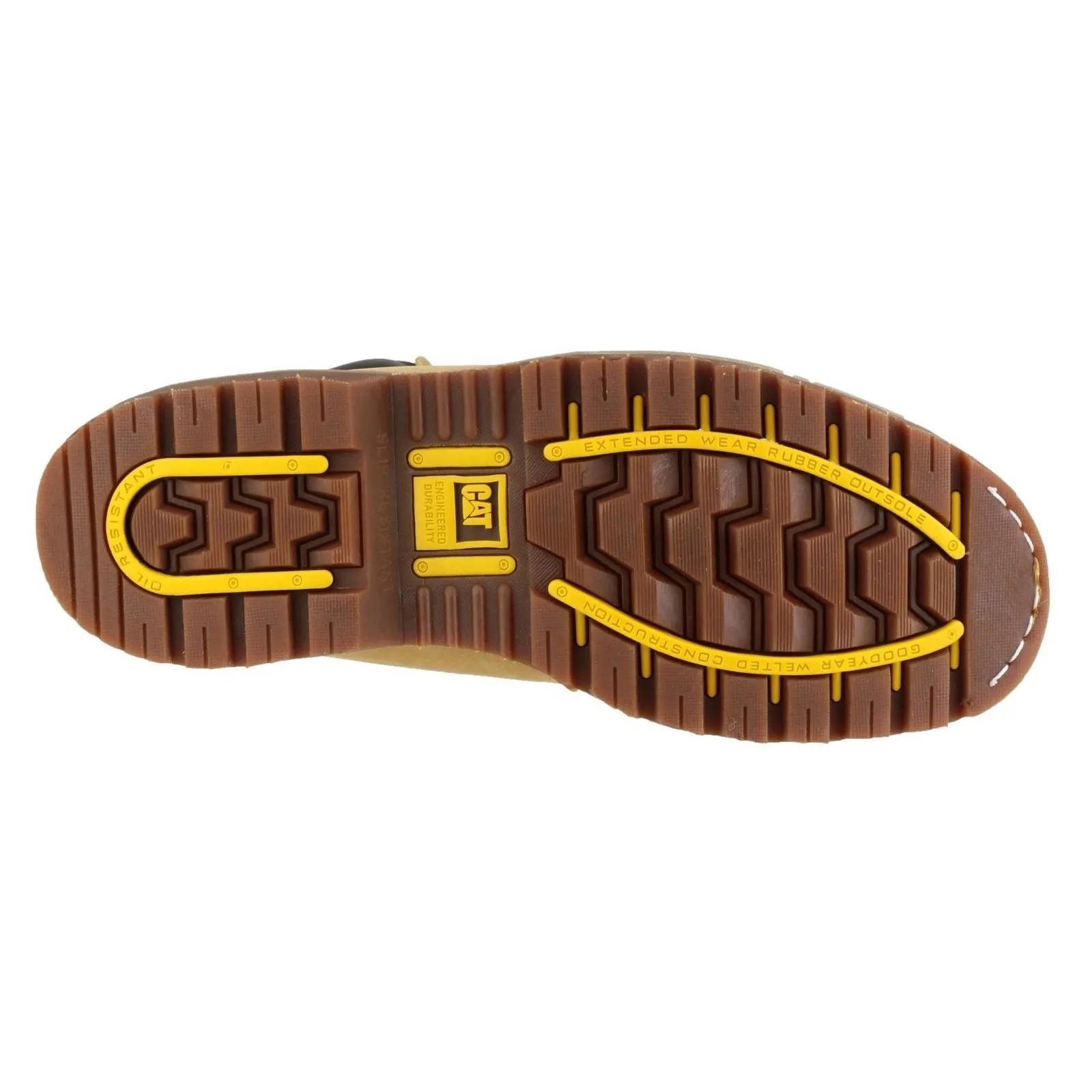 Caterpillar Holton Leather Honey Safety Boots