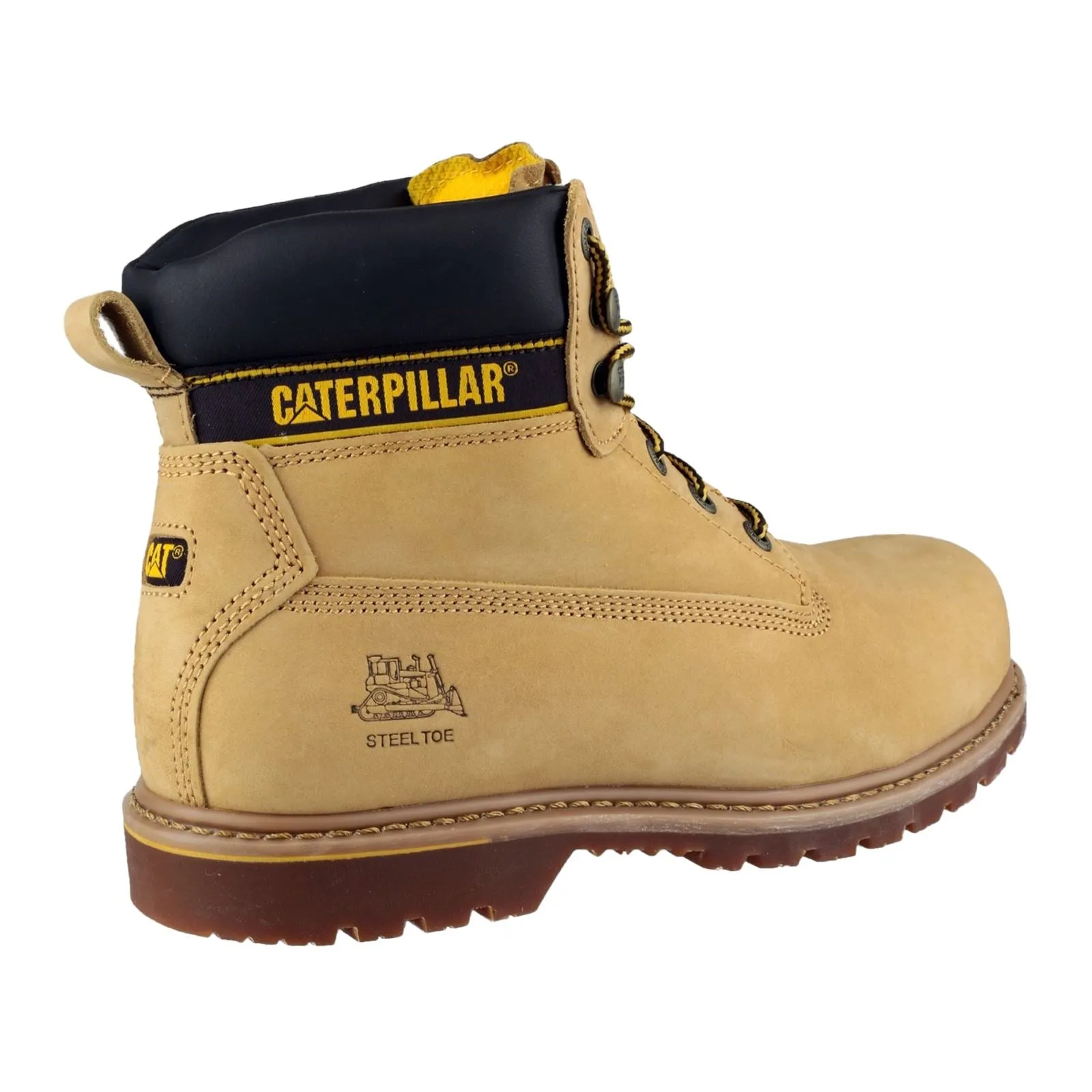 Caterpillar Holton Leather Honey Safety Boots