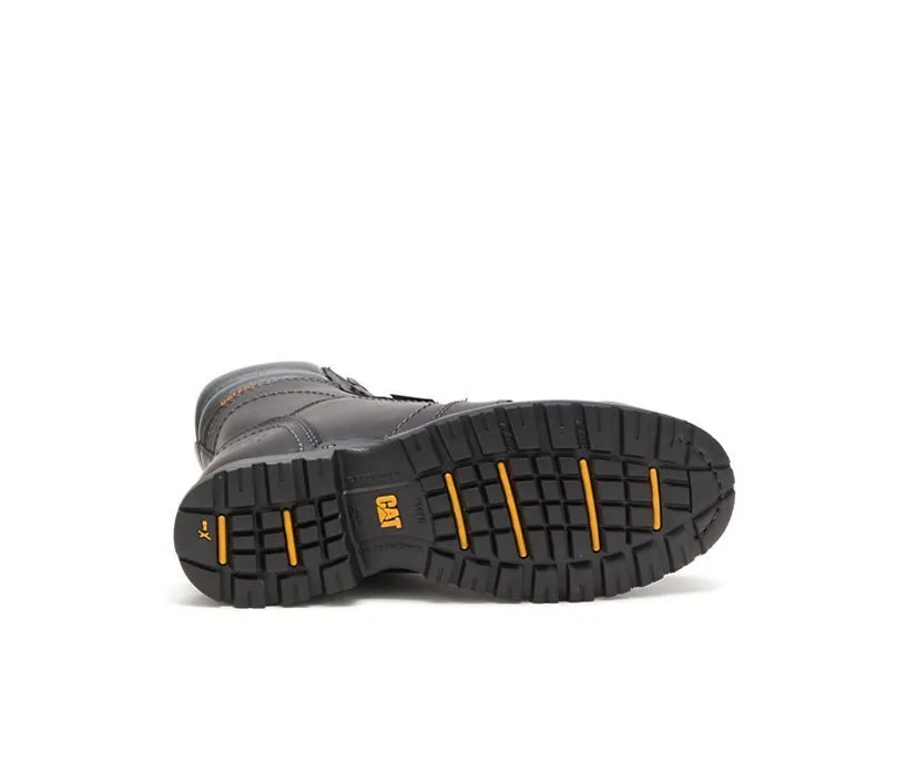 Caterpillar Women's Echo Waterproof Steel Toe Work Boot Black