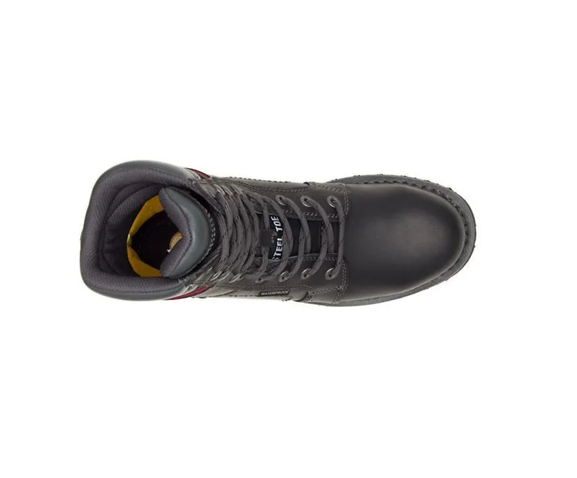 Caterpillar Women's Echo Waterproof Steel Toe Work Boot Black