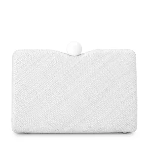 CECE Straw Weave Box Bag