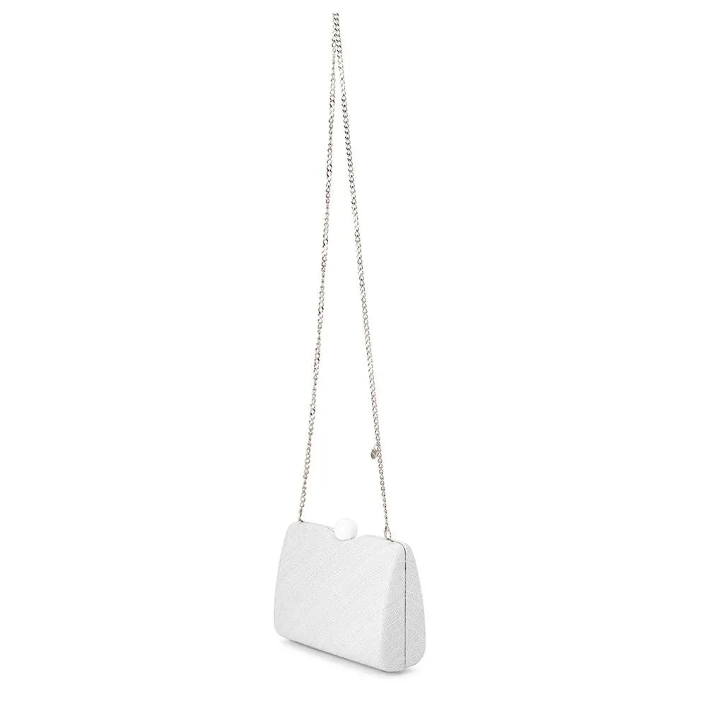 CECE Straw Weave Box Bag