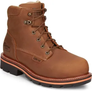 Chippewa Men's 6" TH1010 Thunderstruck Waterproof Plain Nano Composite Safety Toe Work Boot