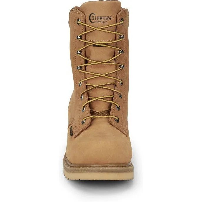 Chippewa Men's Northbound 8" Waterproof 400G Insulated Work Boot -Wheat- NC2503
