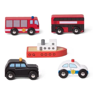 City Vehicles - Wooden Toy