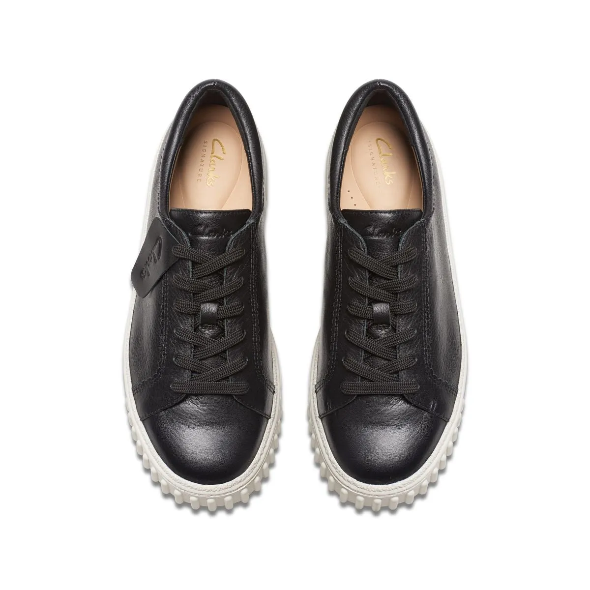 Clarks Mayhill Women's Walk Sneakers in Black