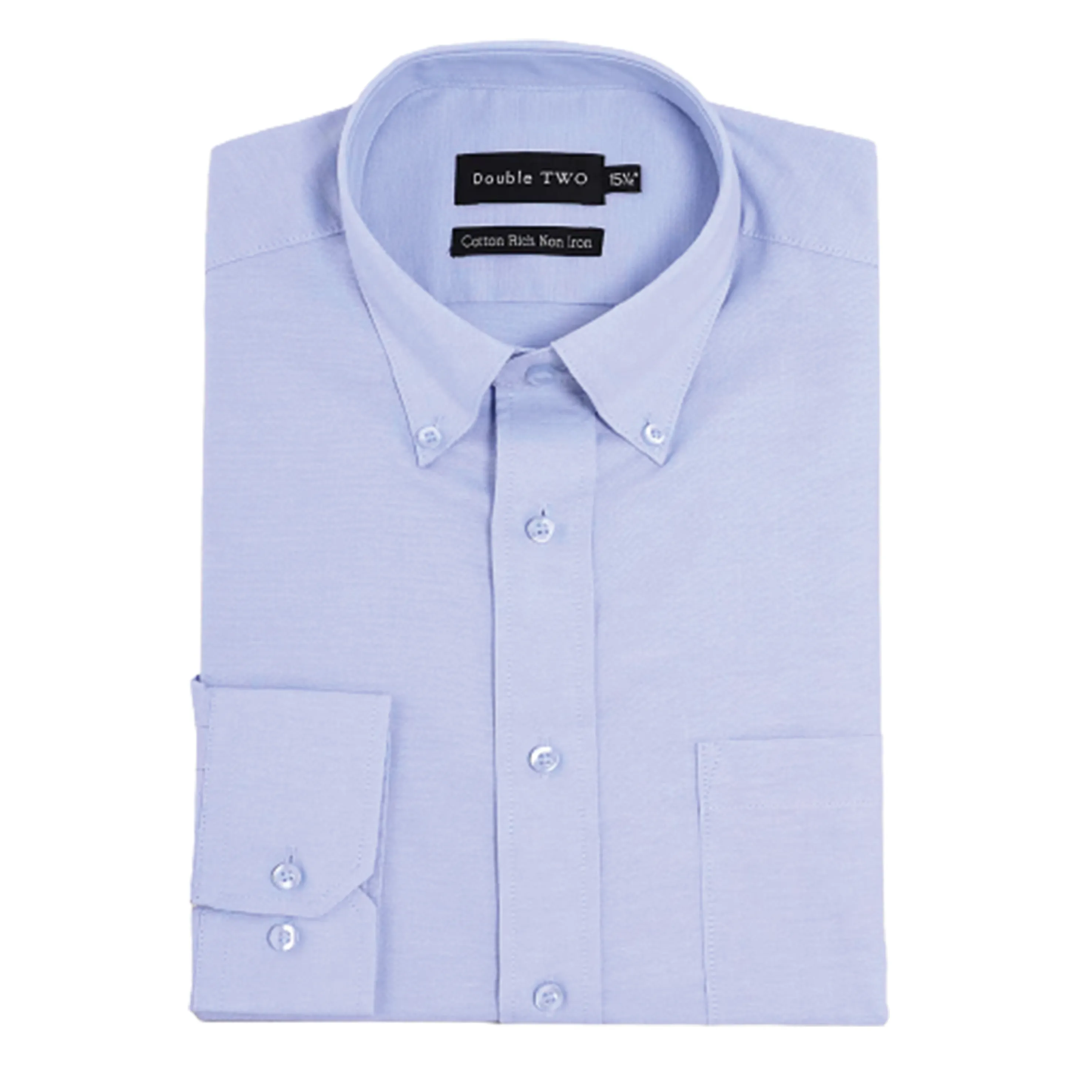 CLASSIC FIT BLUE BUTTON DOWN SHIRT