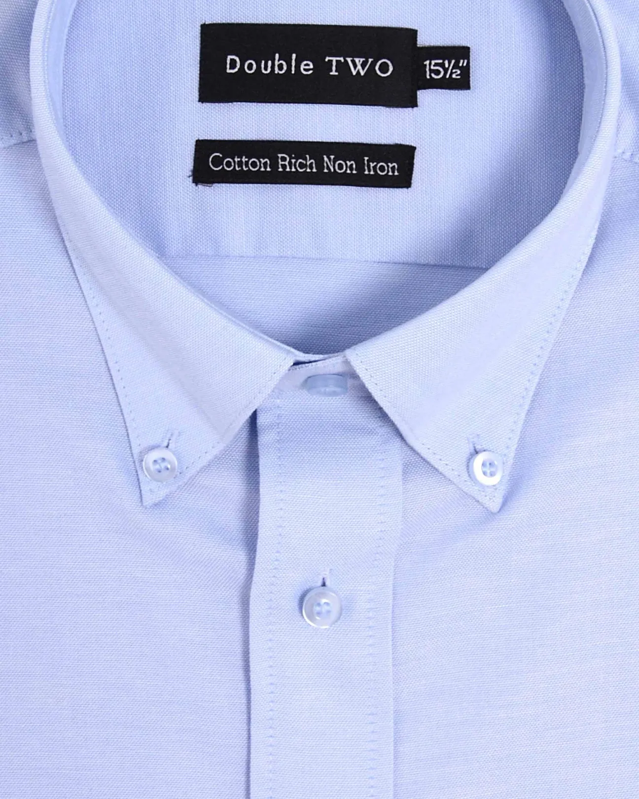 CLASSIC FIT BLUE BUTTON DOWN SHIRT