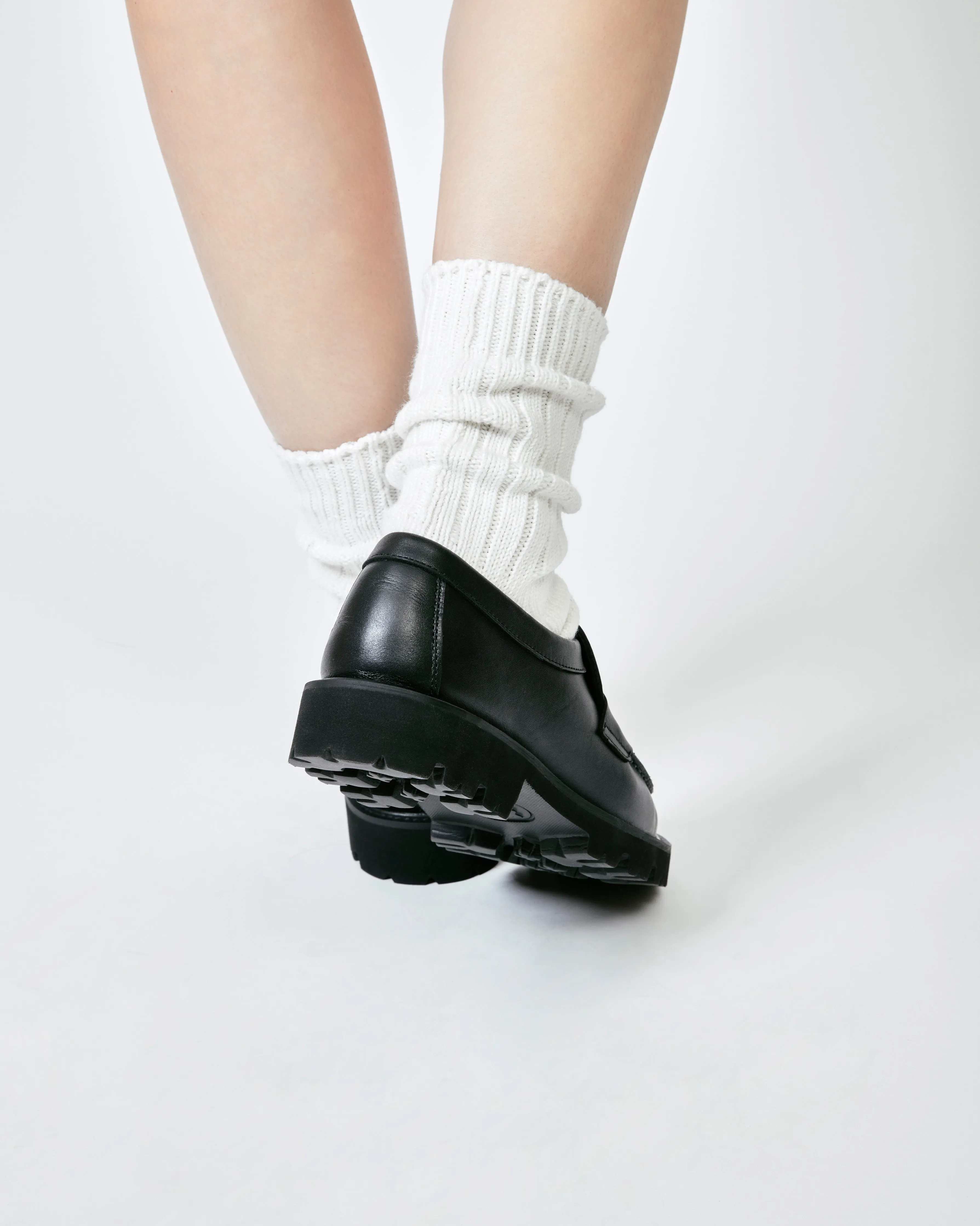 COIN LOAFERS BLACK
