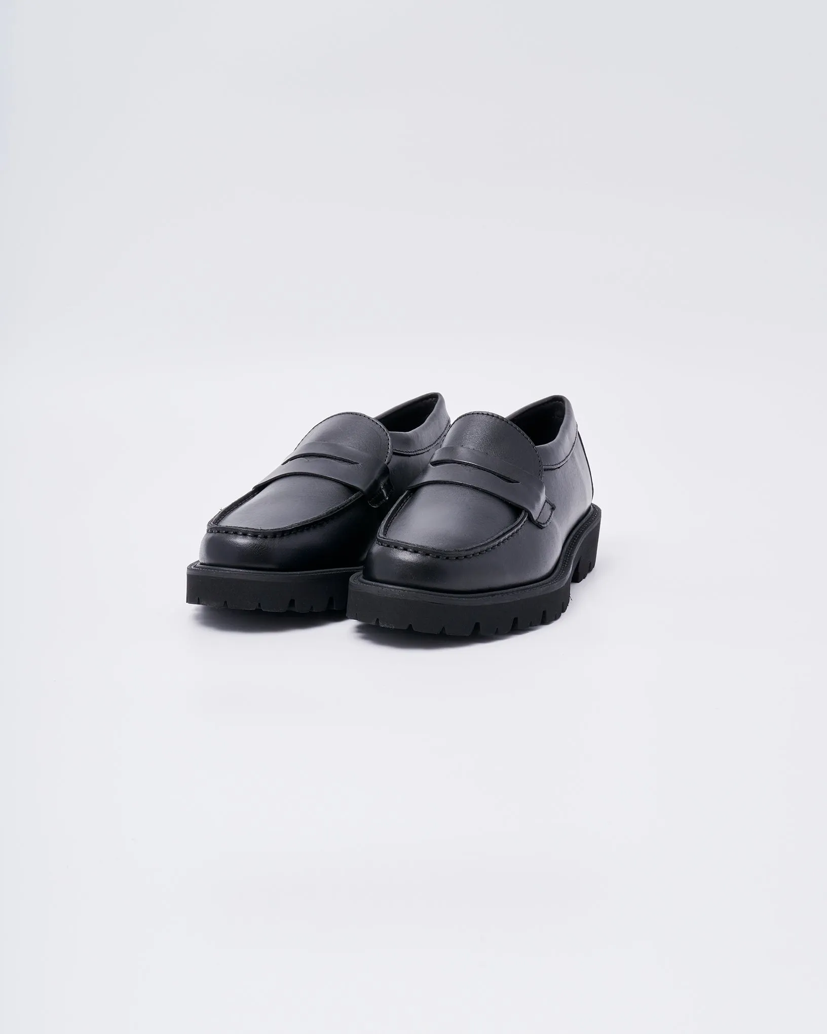 COIN LOAFERS BLACK