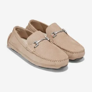 Cole Haan Men's Wyatt Bit Driver Dune  Nubuck Perf / CH Nicotine-T Nubuck C37273