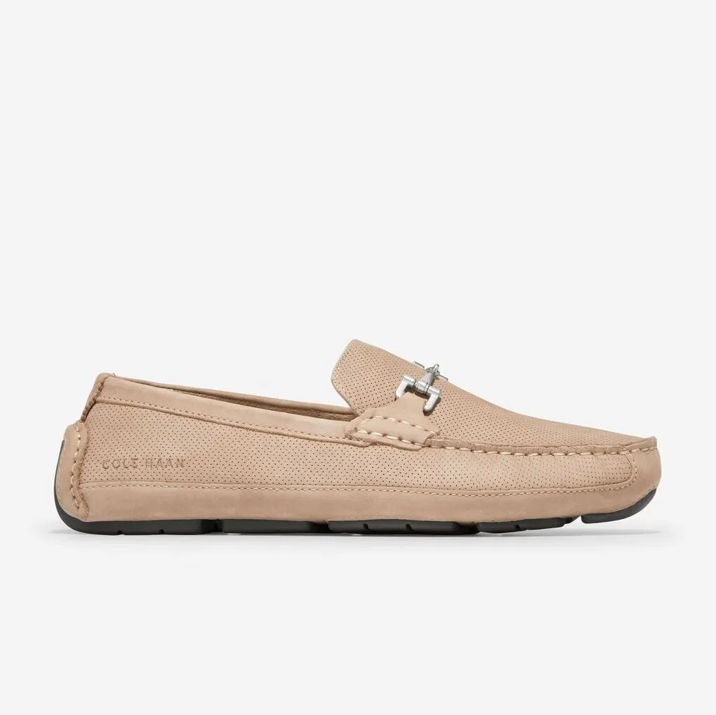 Cole Haan Men's Wyatt Bit Driver Dune  Nubuck Perf / CH Nicotine-T Nubuck C37273