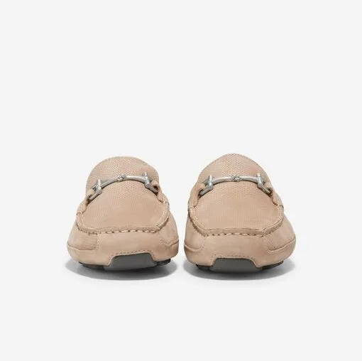 Cole Haan Men's Wyatt Bit Driver Dune  Nubuck Perf / CH Nicotine-T Nubuck C37273