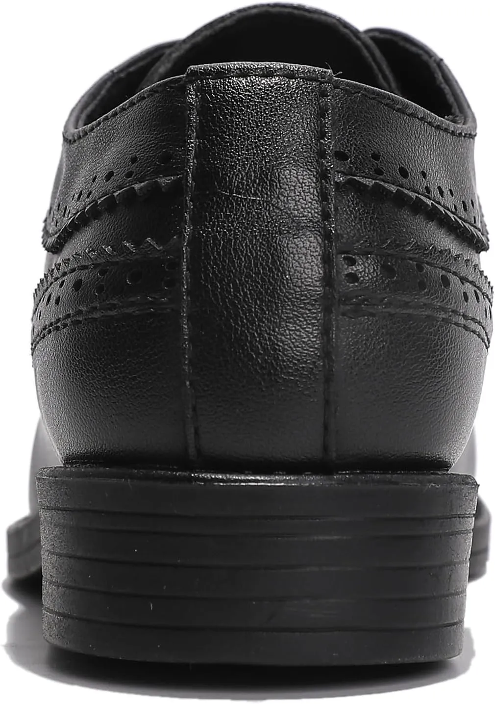 DADAWEN Boys Girls Classic Lace-Up Dress Shoes Formal Oxford Shoes Wedding Church School Uniform Shoes (Toddler/Little Kid/Big Kid)